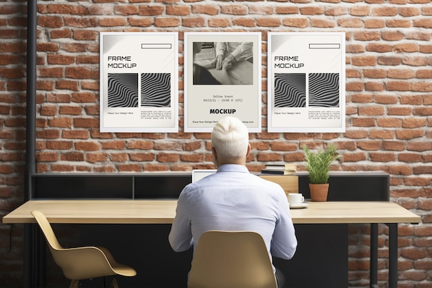 Technology and frame mockup