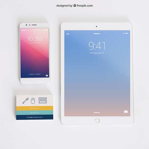 Technology mockup