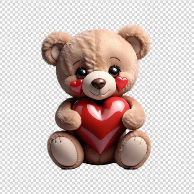 a teddy bear holding a heart that says quot love quot