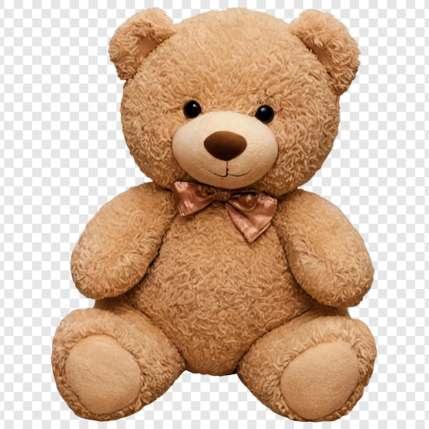 Teddy bear isolated on transparent backgroud