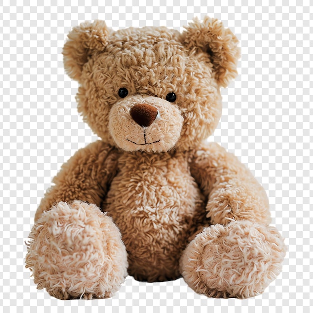 PSD a teddy bear with a tag that says  a  on it