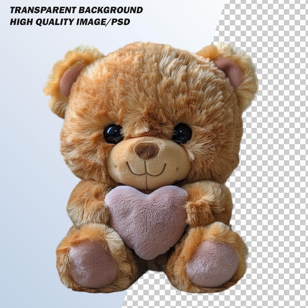 Teddy on Transparent Background