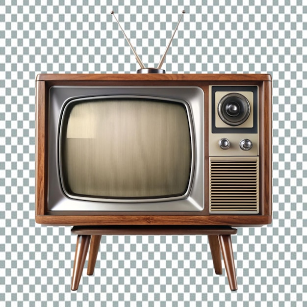 Television isolated on transparent background