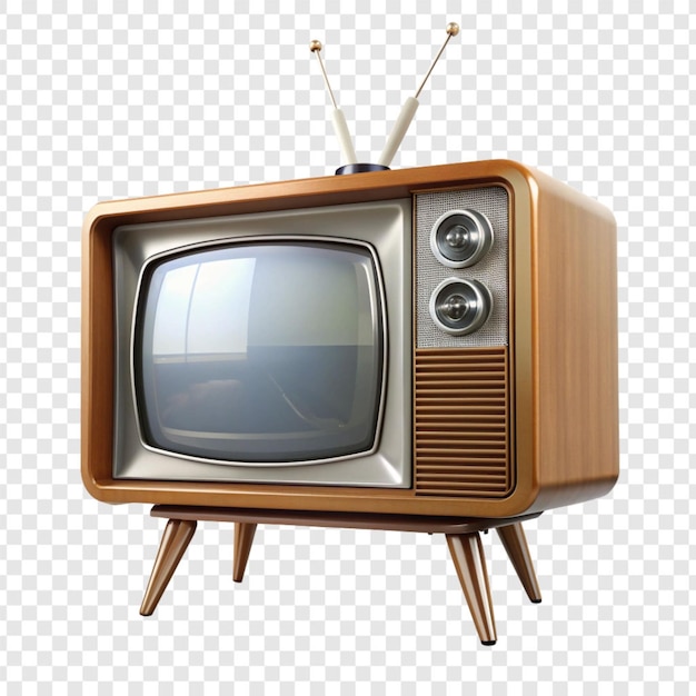 Television isolated on transparent background