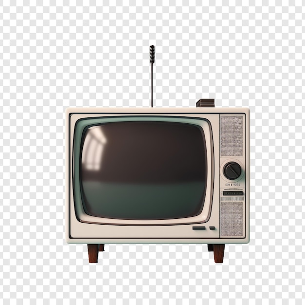 a television set is shown on a white background