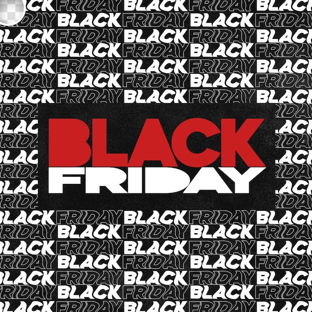 Template for black friday promotion