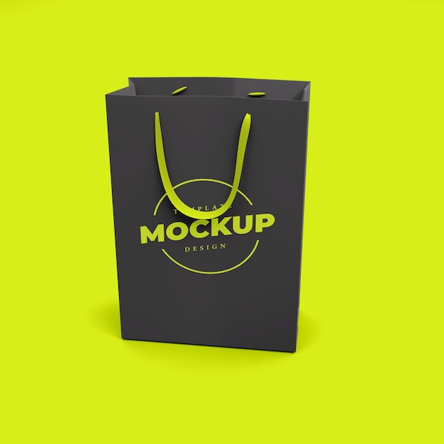 Template Minimal Hand Bag Merchandise Mockup