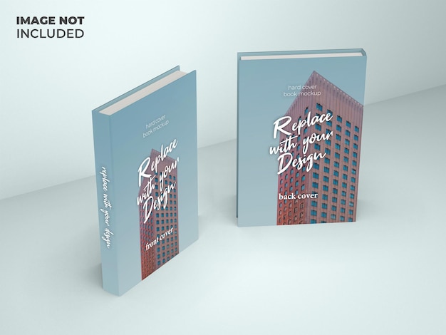 PSD template mockup cover book