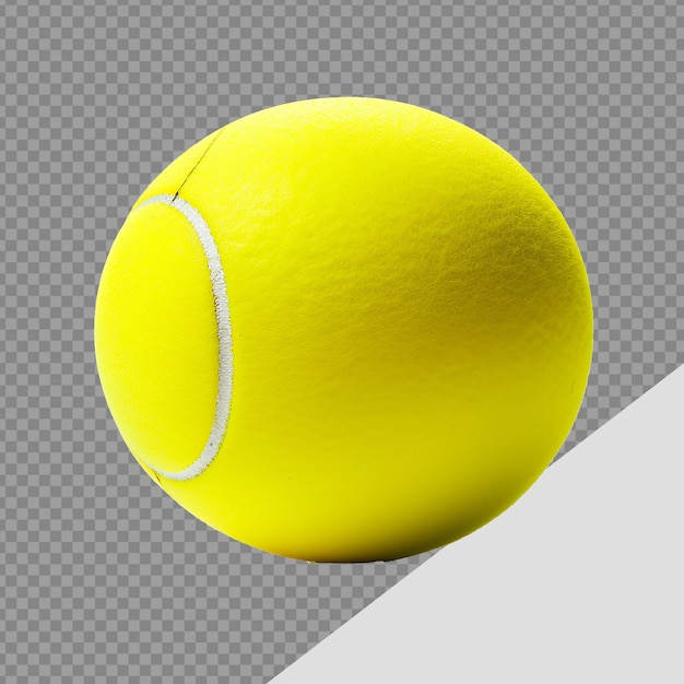 Tennis ball png isolated on transparent background