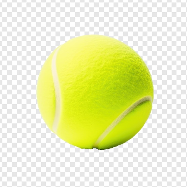 PSD tennis ball on transparency background psd