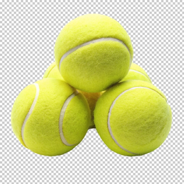 PSD tennis ball transperent back ground