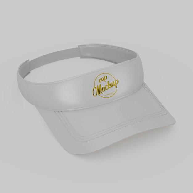 Tennis cap mockup