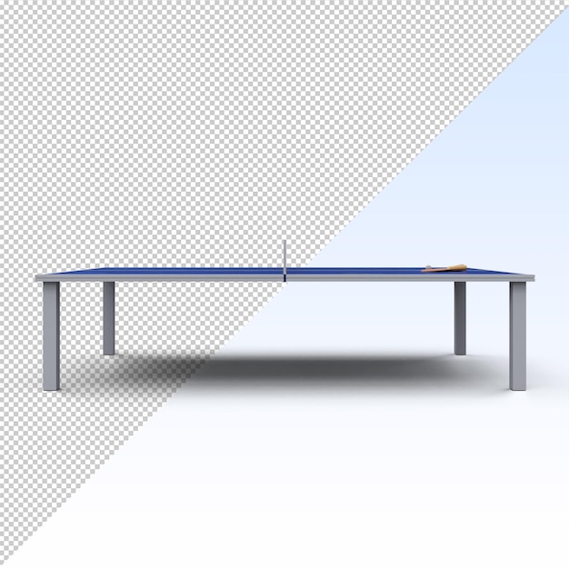 Tennis Table side view