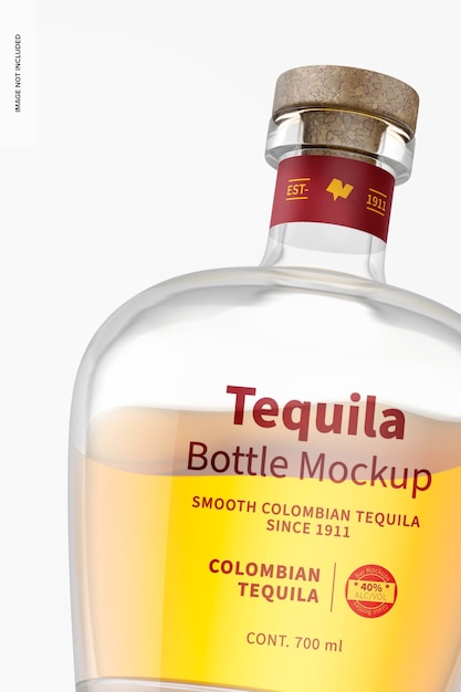 Tequila Bottle Mockup