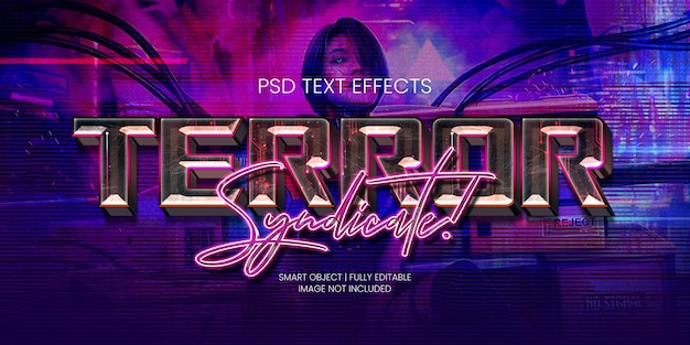 TERROR SYNDICATE TEXT EFFECT