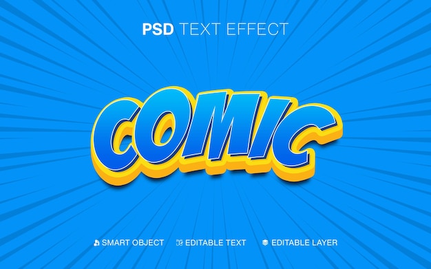 Text Effect Comic