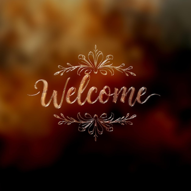 Text Effect on Matellic Background Enchanting Metallic With Bronze Fluid Appearance Background