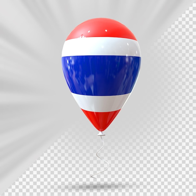 Thailand flag balloon