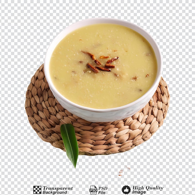 Thandai isolated on transparent background