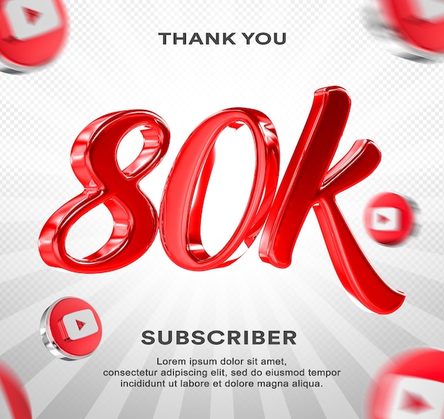 thank you 80k subscribers