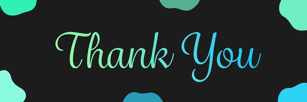 THANK YOU text effect psd file design