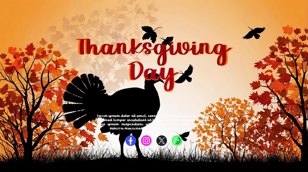 PSD thanks giving day