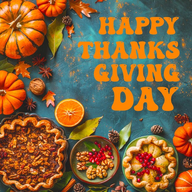 Thanksgiving day Colourful background food pumpkin autumn on a black wooden surface