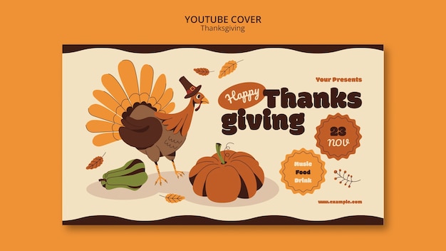 Thanksgiving  design template