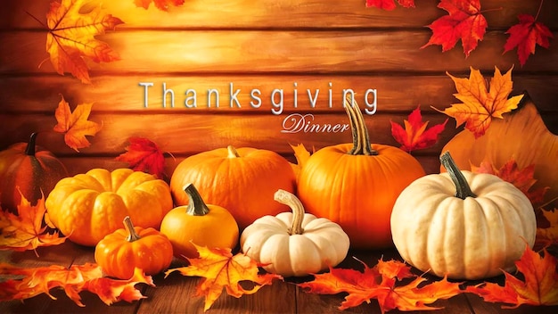 Thanksgiving party theme elegant background