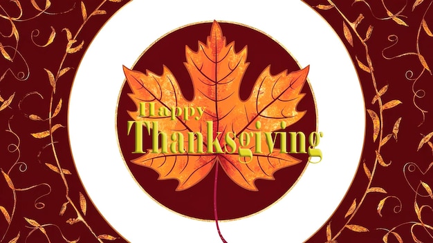 Thanksgiving post design for Facebook and instagram post