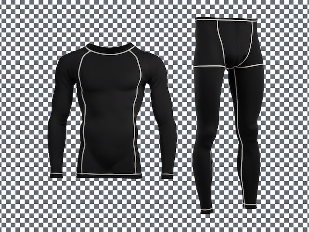 Thermal Bottoms Essential Warmth for Winter Isolated on Transparent Background