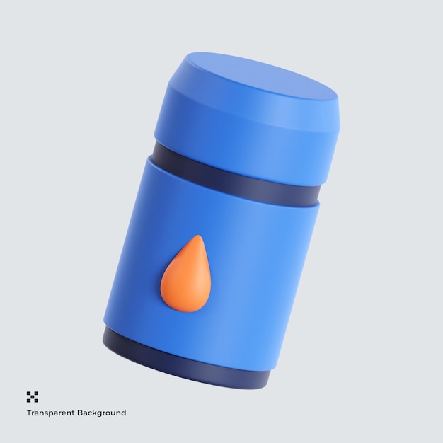 thermos 3d icon