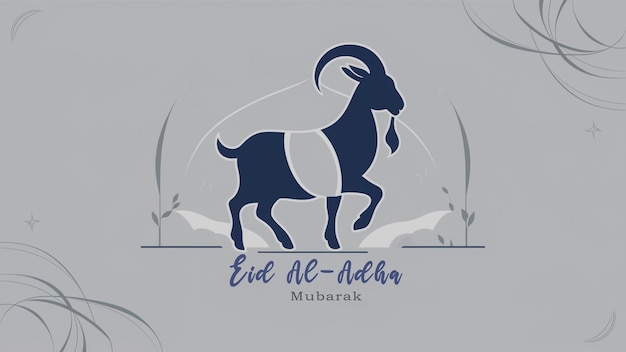 This beautiful design is made for Islamic main event Eid Al Adha