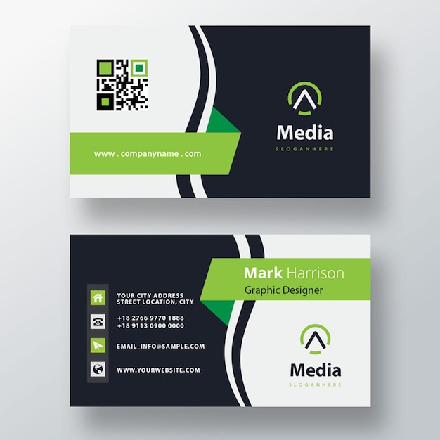 PSD three business cards with the name quot mike quot on them