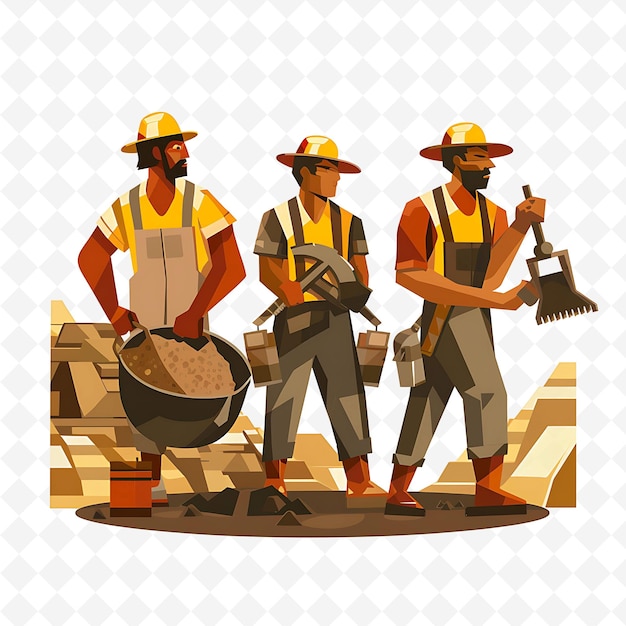 three men with hats and a hat with a guitar