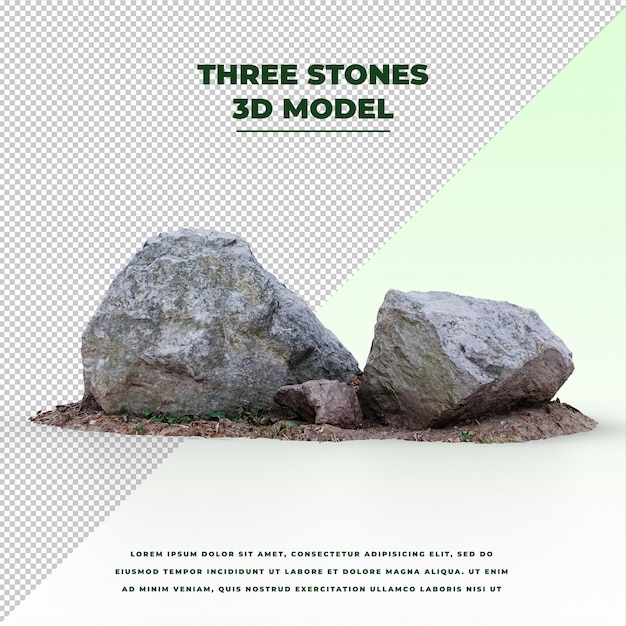 three stones