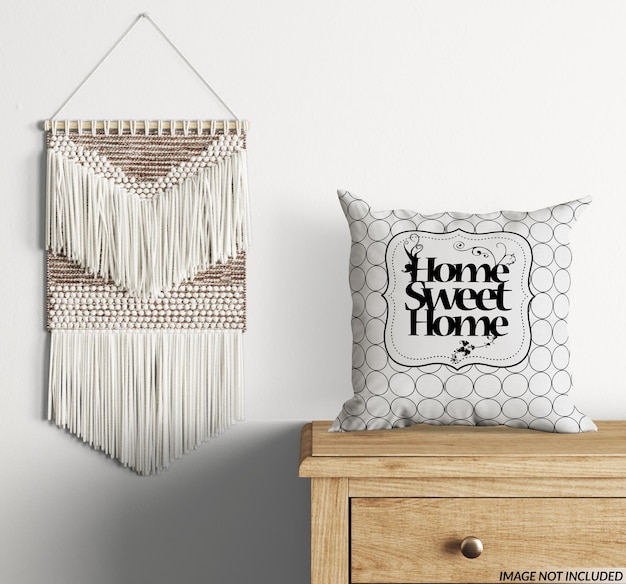 Throw Pillow Mockup