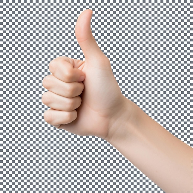 PSD a thumbs up