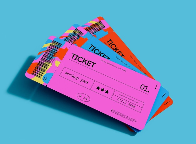 Ticket  Mockup