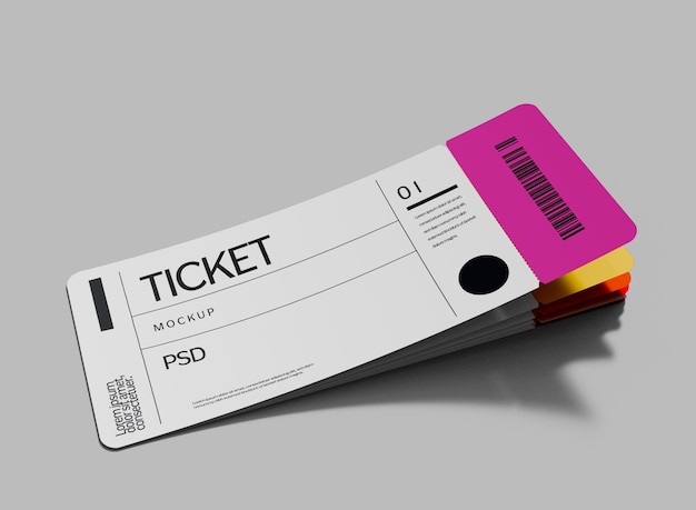 Tickets Mockup