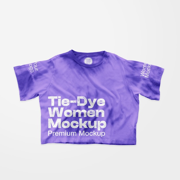 TieDye Women Front Mockup