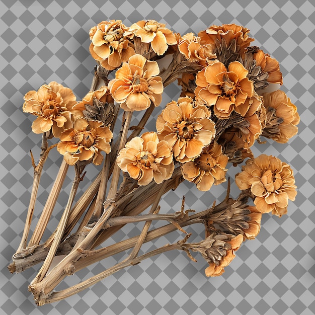 Tienchi Flower Type of Herb Panax Notoginseng Form of Herb D Isolated Object on Clean Background