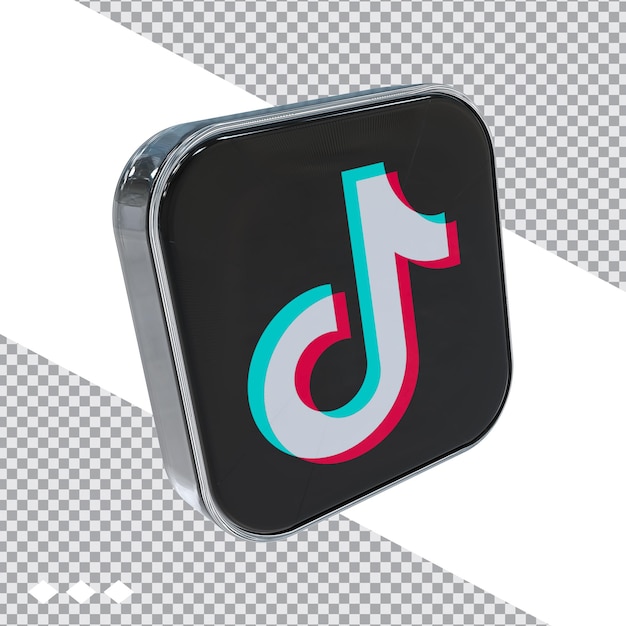 Tiktok 3D Icon New Stlye