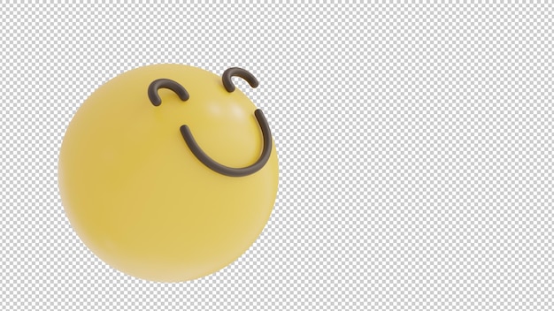 tilted view happy emoji png