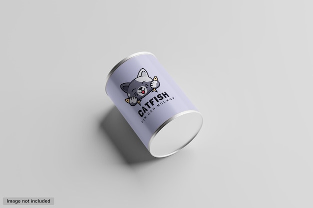 Tin can mockup