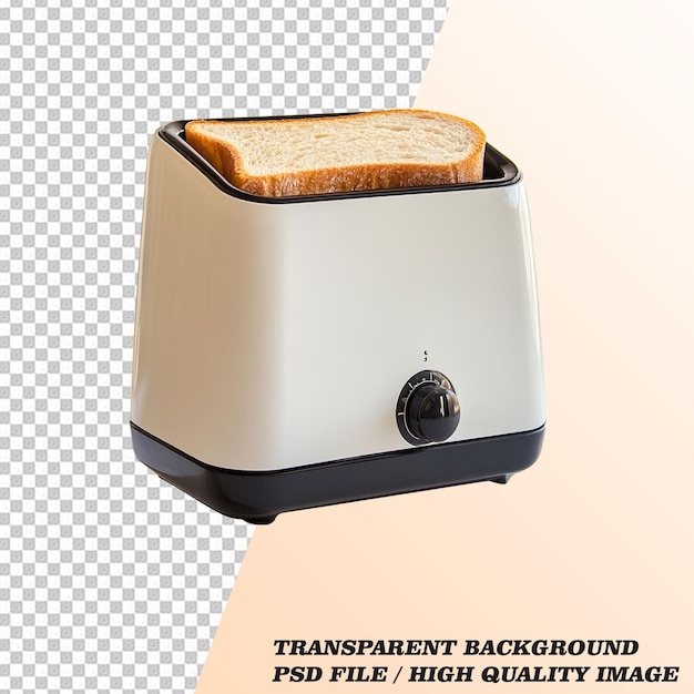 Toaster Isolated on Transparent Background PSD File