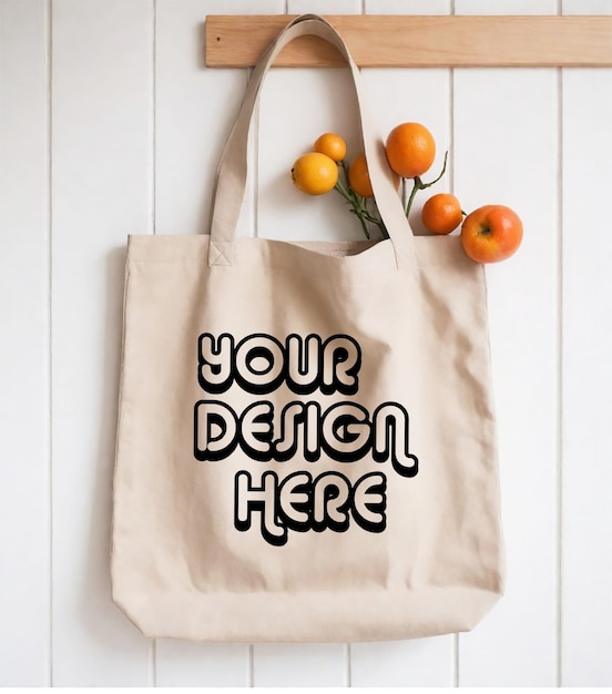 PSD toe bag mockup design