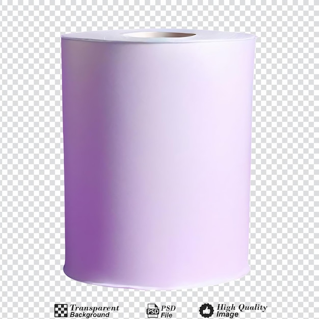 toilet paper roll isolated on transparent background