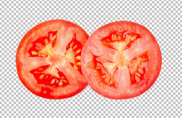 Tomato isolated on alpha layer