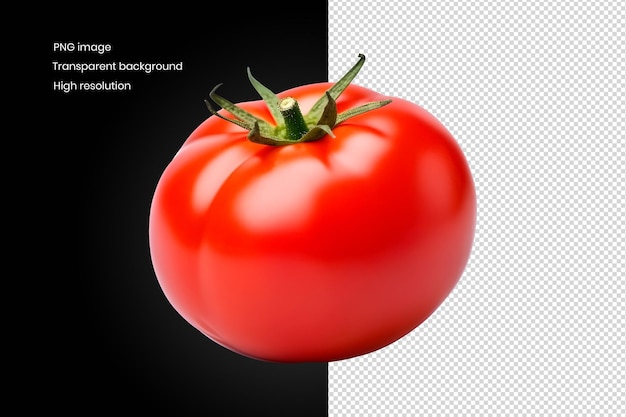 tomato isolated with transparent background